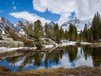 Bishop: Pond on the way to Ruby Lake