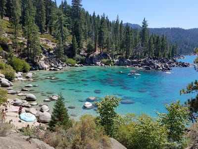 South Lake Tahoe area: Secret Cove on Lake Tahoe