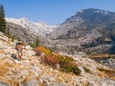 Upper Canyon Creek Lake to Boulder Creek Lakes: Finding our way between Upper and Lower Canyon Creek Lakes