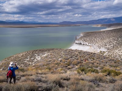 Mammoth Lakes: Hilda spots the Columns