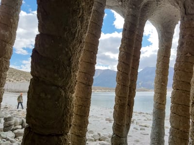 Mammoth Lakes: From inside the Columns