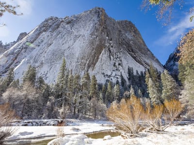 Yosemite Valley: Middle Cathedral Rock