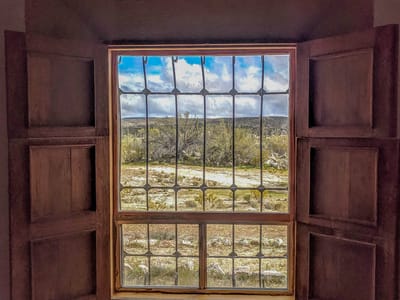 Back to Catavina: Looking out our hotel window