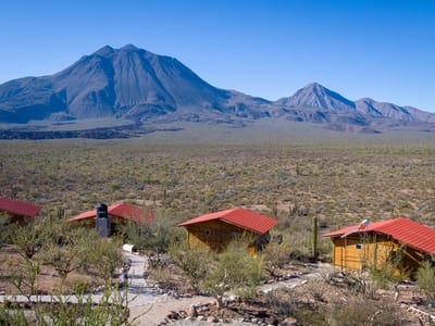 Eco Tour Las Tres Vírgenes: Eco tour cabins at Las Tres Vírgenes