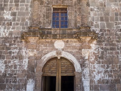 Mision San Francisco Javier: Portals of Mision San Francisco Javier