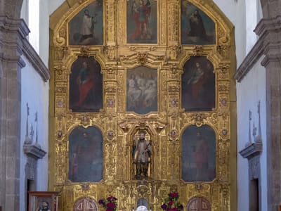 Mision San Francisco Javier: Interior of Mision San Francisco Javier