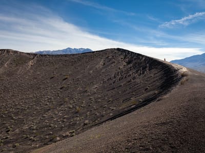 Death Valley National Park: Ubehebe Crater Rim