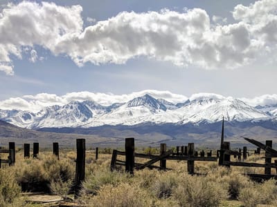 Bishop: Along 395 to Bishop