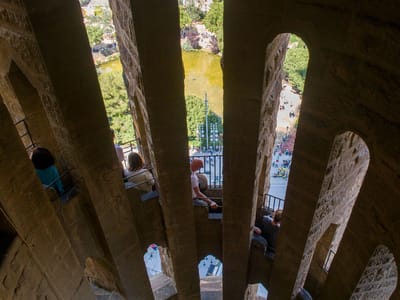 Barcelona: Climbing up the Nativity Tower