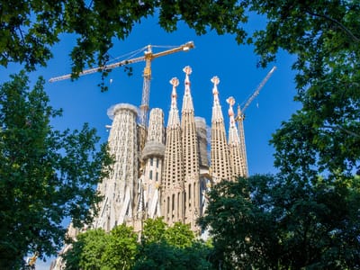 Barcelona: One last view of the Sagrada Familia