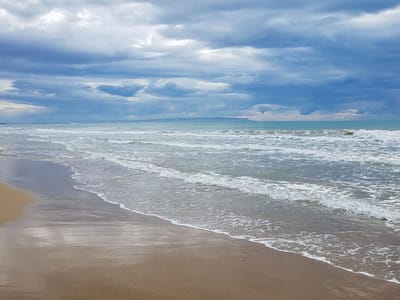 Camping La Marina: La Marina Beach