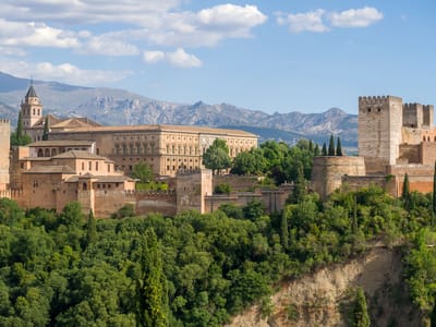 Granada: View of Alhambra from Albaicin