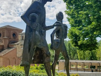 Salamanca: Don Quixote and his sidekick Sancho Panza