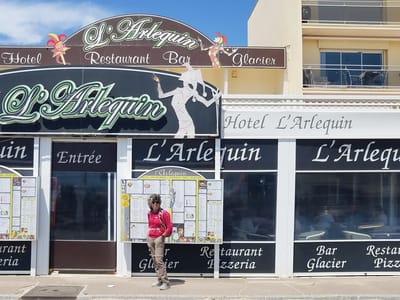 Narbonne Plage: Lunch at L'Arlequin