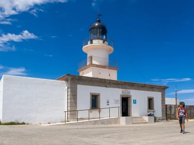 Costa Brava - La Gaviota, Salvador Dali Theater and Museum, and Cadaques: The Cap de Creus lighthouse - easternmost point in Spain
