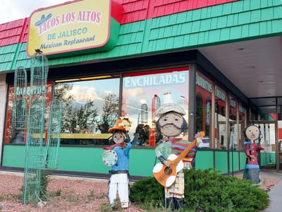 I40/Rt 66 to Flagstaff: Tacos Los Altos