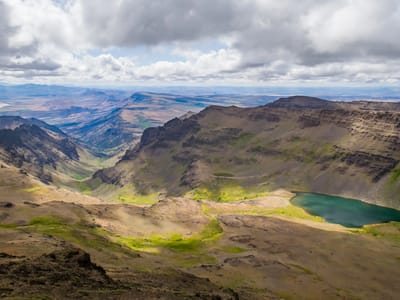 Steens Mountain Scenic Byway: Wildhorse Lake lookout