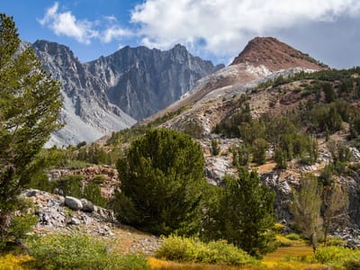 Bishop: Along the South Lake to Long Lake to Chocolate Lakes Trail