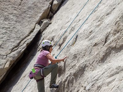 Bishop: Even Lolo hits the walls of Pine Creek Canyon