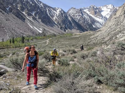 Bishop: Hike into Pine Creek Canyon