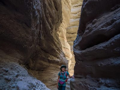 Ladder Slot Canyon Hike and Indio: Ladder Slot Canyon Hike