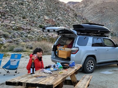 Anza-Borrego State Park: Camping in Sheep Canyon