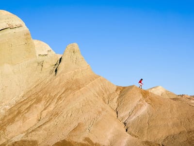 Rainbow Basin National Natural Landmark: What goes up, must come down