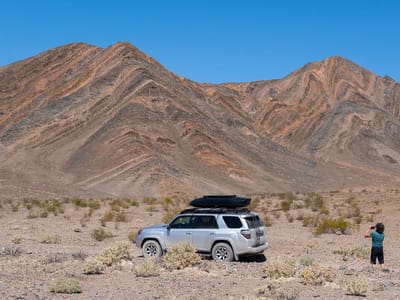 Death Valley National Park: Along the Harry Wade Road to Ibex Dunes