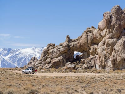 The Narrows and Papoose Flat 4WD Road: Papoose Flat
