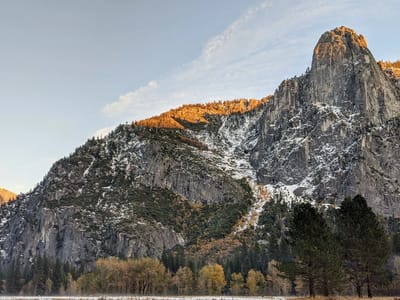 Yosemite Valley: Maybe some alpenglow?