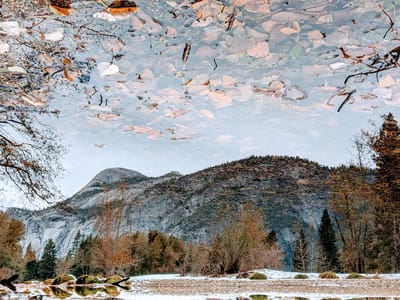 Yosemite Valley: Reflections of North Dome