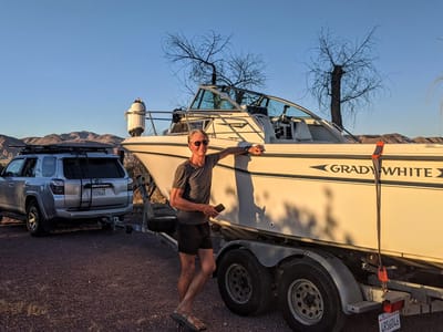 Barstow Calico KOA: Along the long drive to Lake Powell