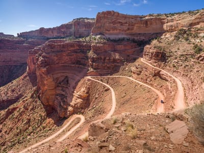 Moab: Shafer Trail Switchbacks