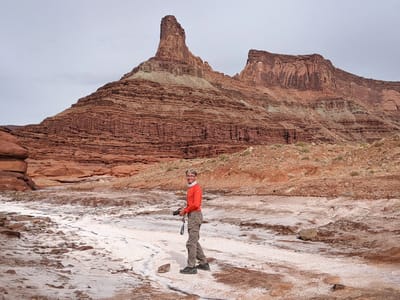 Moab: Herb playing in the potash