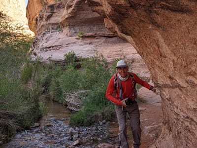 Moab: Along the Grandstaff Trail to the Morning Glory Natural Bridge