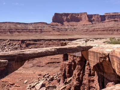 White Rim Trail (Canyonlands National Park): Musselman Arch