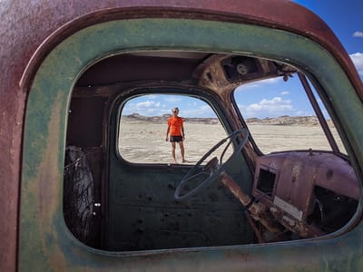 Cathedral Valley Loop (Capitol Reef National Park): Remnants of a human presence in Cathedral Valley