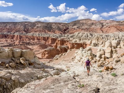 Cathedral Valley Loop (Capitol Reef National Park): Lower South Desert Overlook