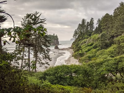 Olympic National Park: Ruby Beach