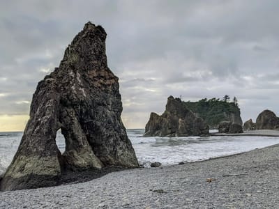 Olympic National Park: Ruby Beach