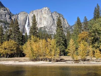 Yosemite Valley: Along our Valley bike ride