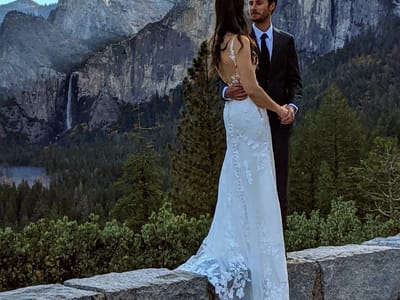 Yosemite Valley: Tommy and Erin at Wawona Tunnel