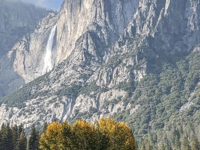 Yosemite Valley: More waterfall views along my run