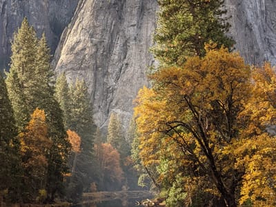 Yosemite Valley: From El Cap Bridge