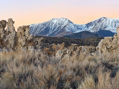 Mono Lake: Tufas and Sierra