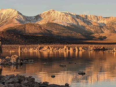 Mono Lake: Sunrise Mono Lake