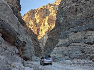 Death Valley National Park: The Narrows of Titus Canyon