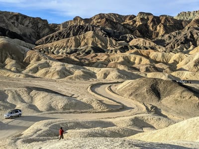 Death Valley National Park: Twenty Mule Team Canyon Road