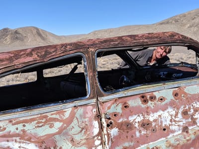 Death Valley National Park: Aguereberry car