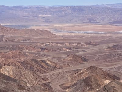 Death Valley National Park: View from Aguereberry Point